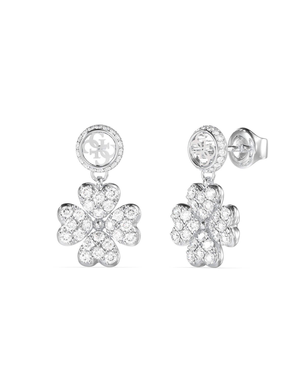 Guess Úchvatné náušnice s přívěsky Love Bites JUBE06045JWRHT/U