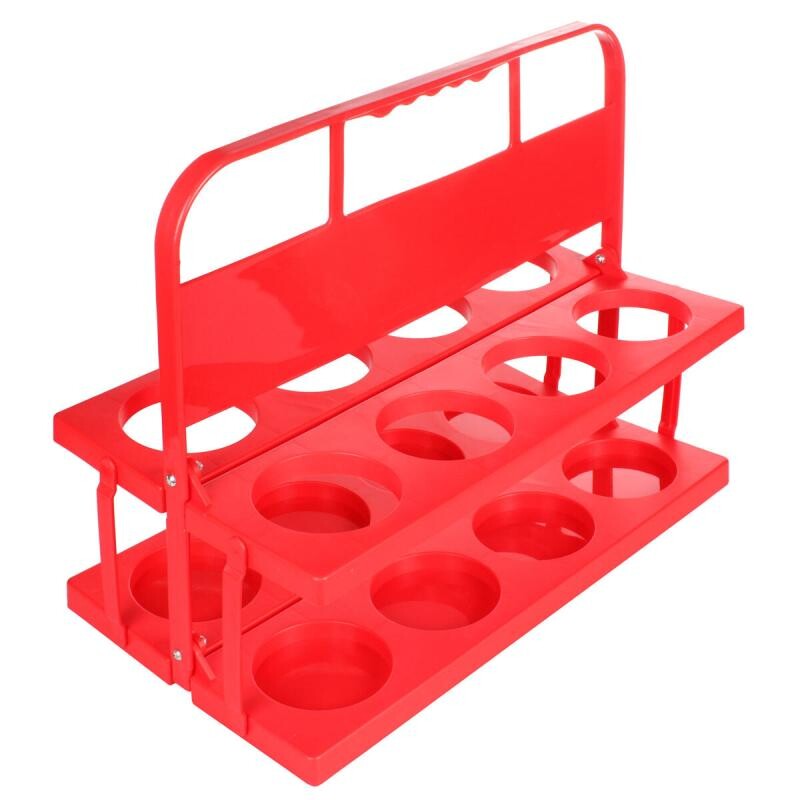 Merco Holder 8 plastový nosič lahví červená