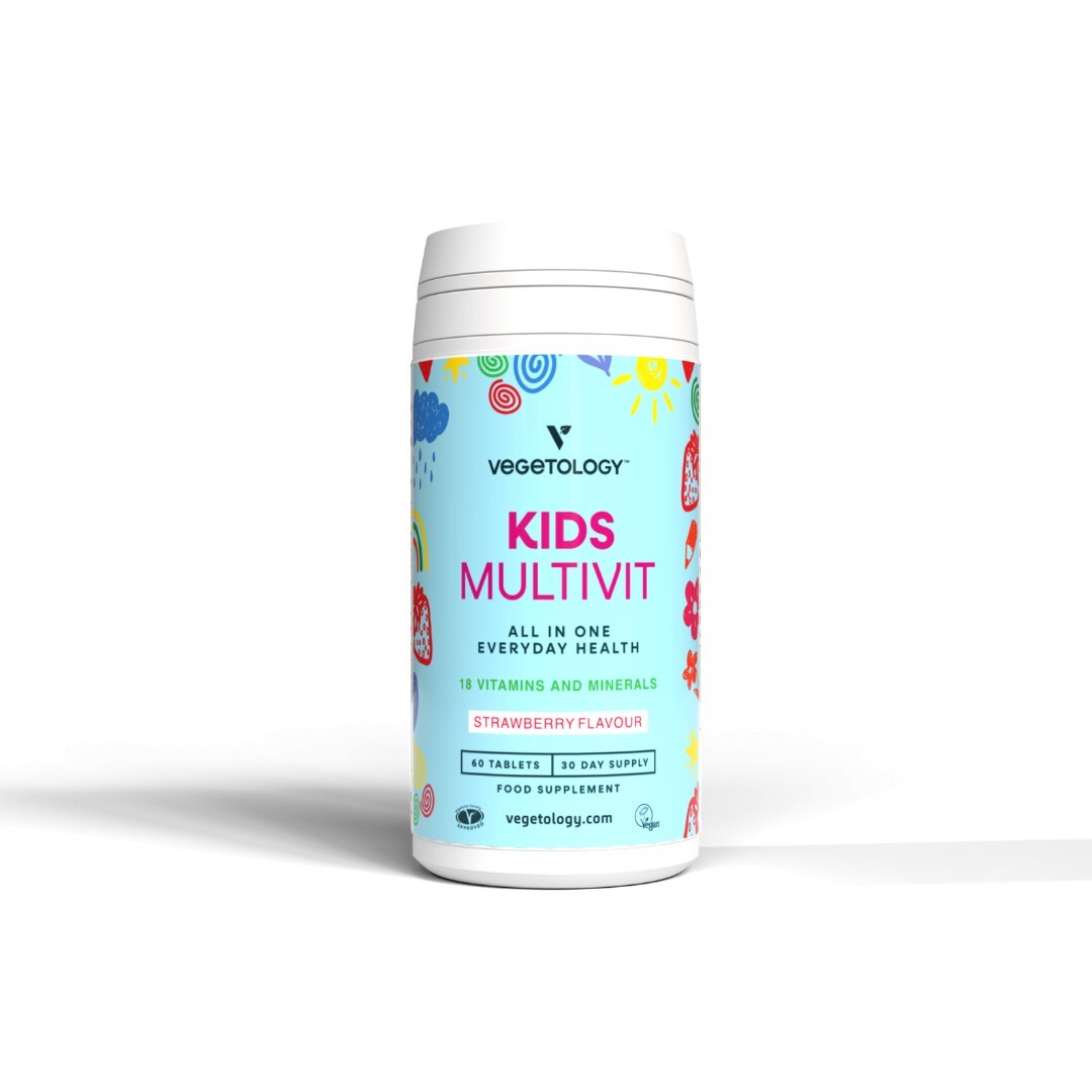 Vegetology Kids Multivit Multivitamíny a minerály pro děti 60 tablet