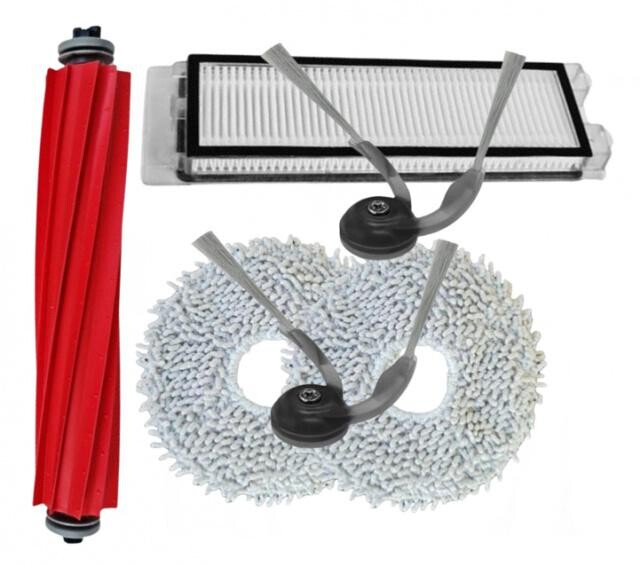 6ks HEPA filtr, kartáče a mopy pro ROBOROCK QR598, QR798, QV35A, QV35S...sada