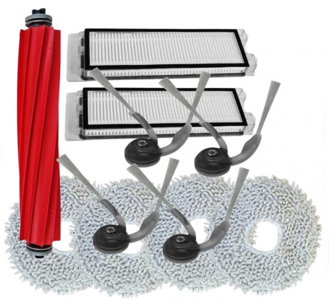 11ks HEPA filtry, kartáče pro ROBOROCK QR598, QR798, QV35A, QV35S...a mopy, sada