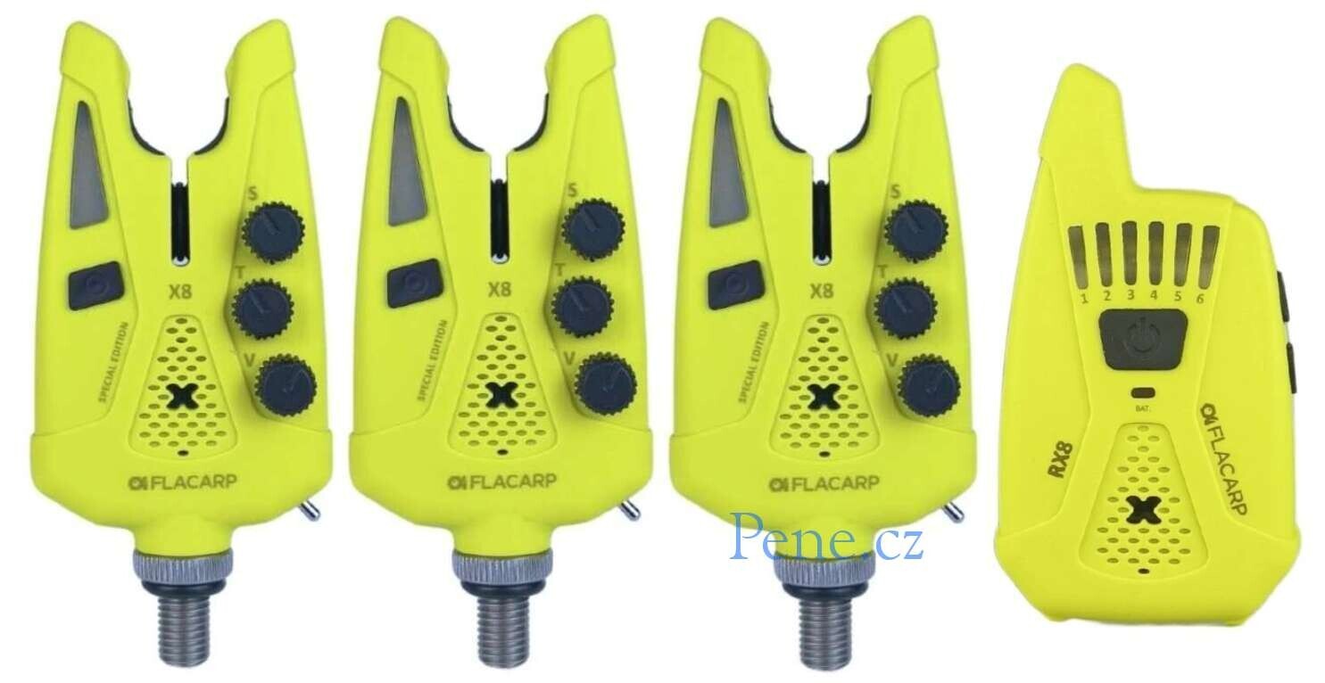 Flacarp Sada Flacarp X8 3+1 RX8 Žlutá Speciální edice