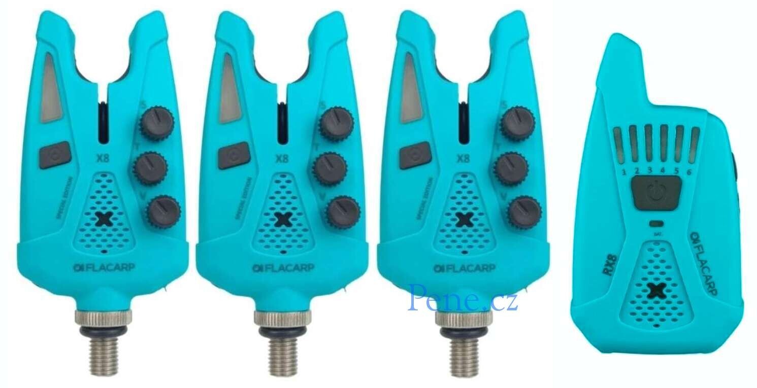 Flacarp Sada Flacarp X8 3+1 RX8 Tyrkysová Speciální edice