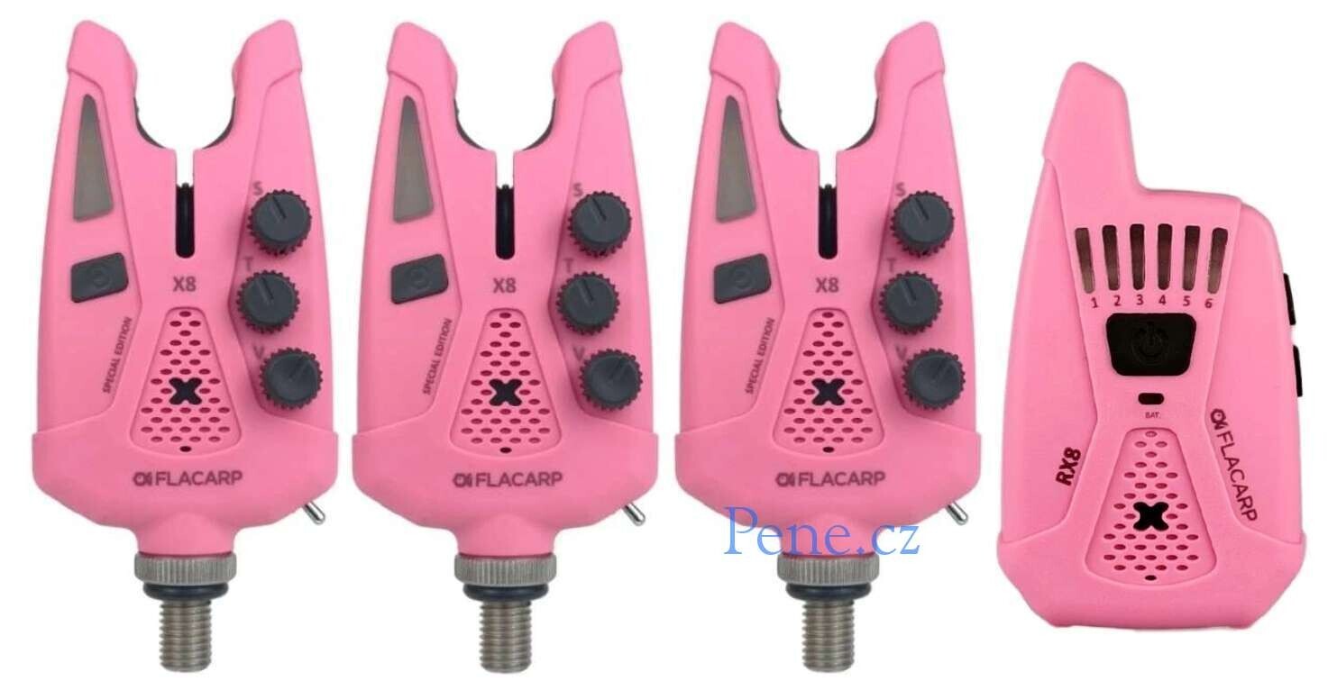 Flacarp Sada Flacarp X8 3+1 RX8 Růžová Speciální edice