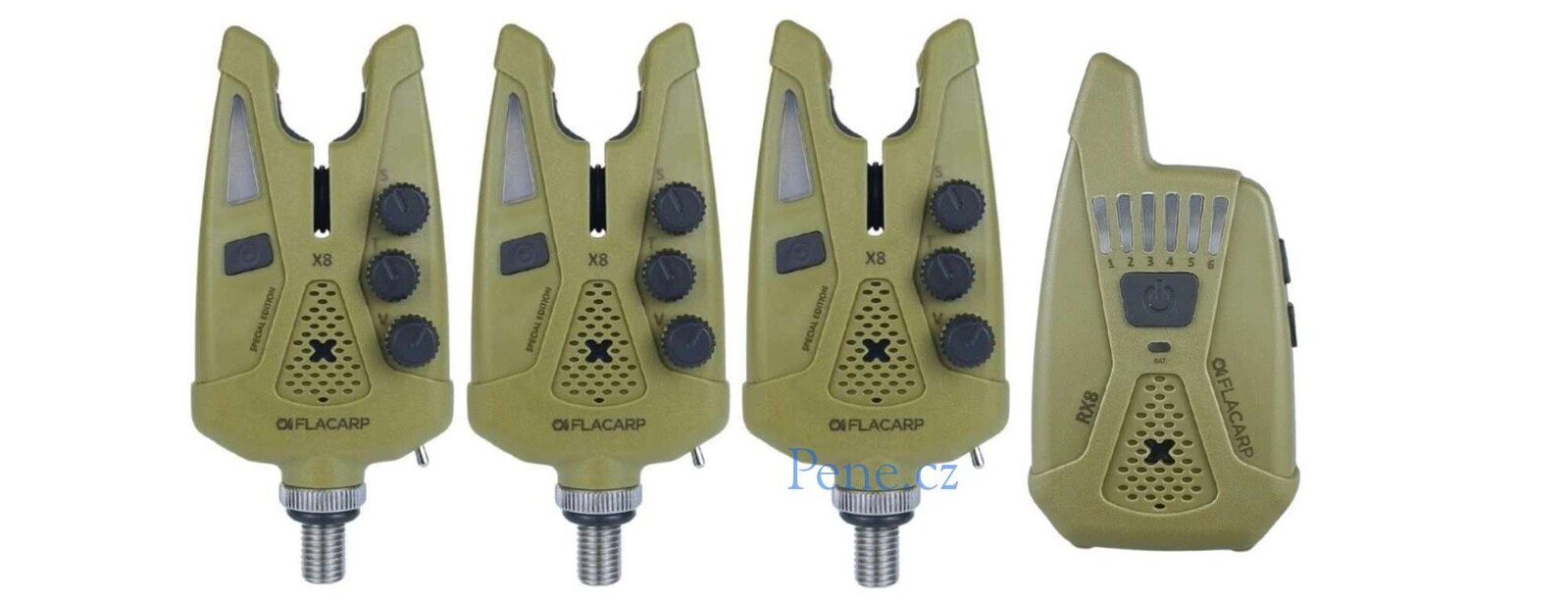 Flacarp Sada Flacarp X8 3+1 RX8 Khaki Speciální edice