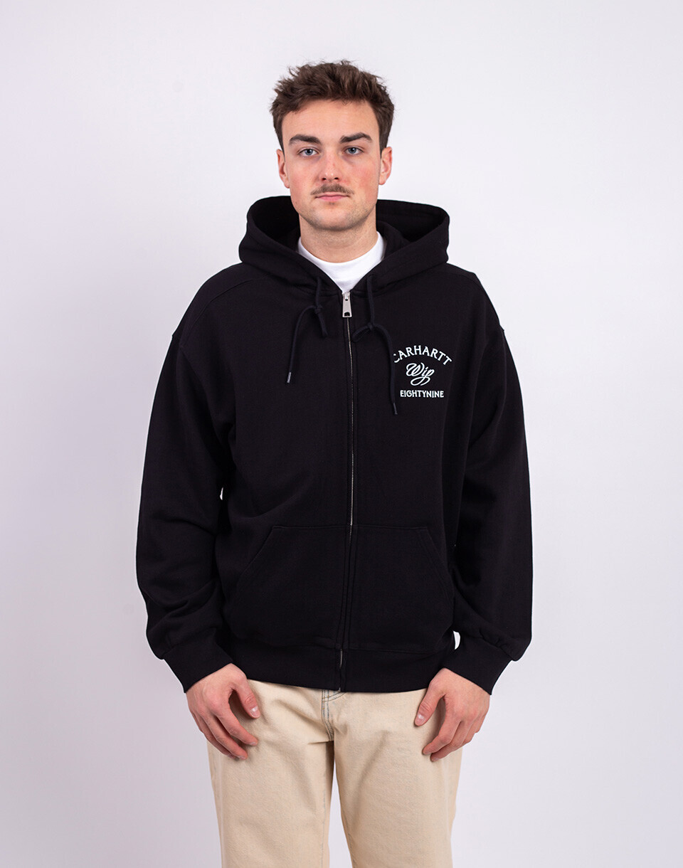 Carhartt WIP Hooded Eightynine Sweat Jacket Black M