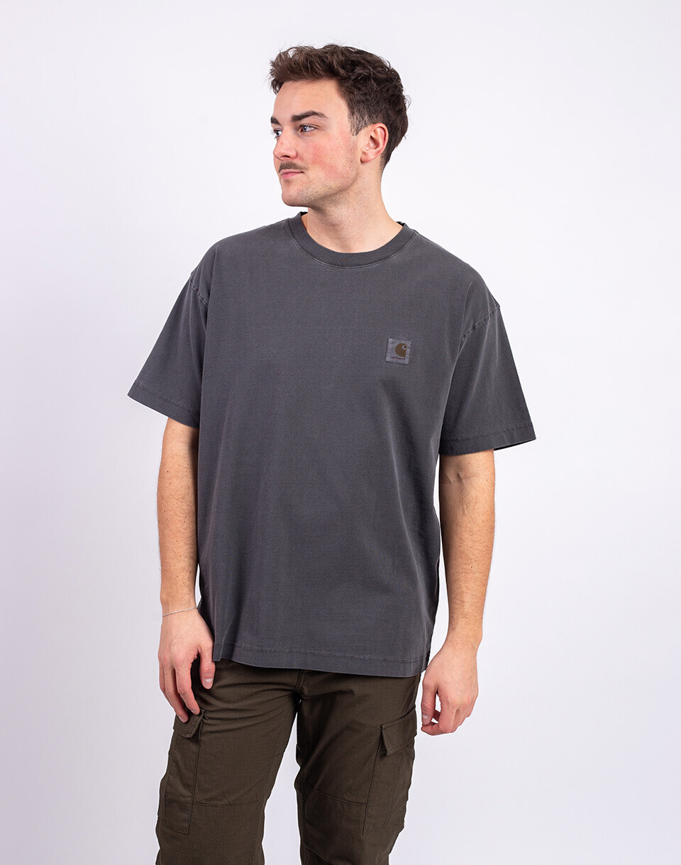Carhartt WIP S/S Nelson T-Shirt Black garment dyed M