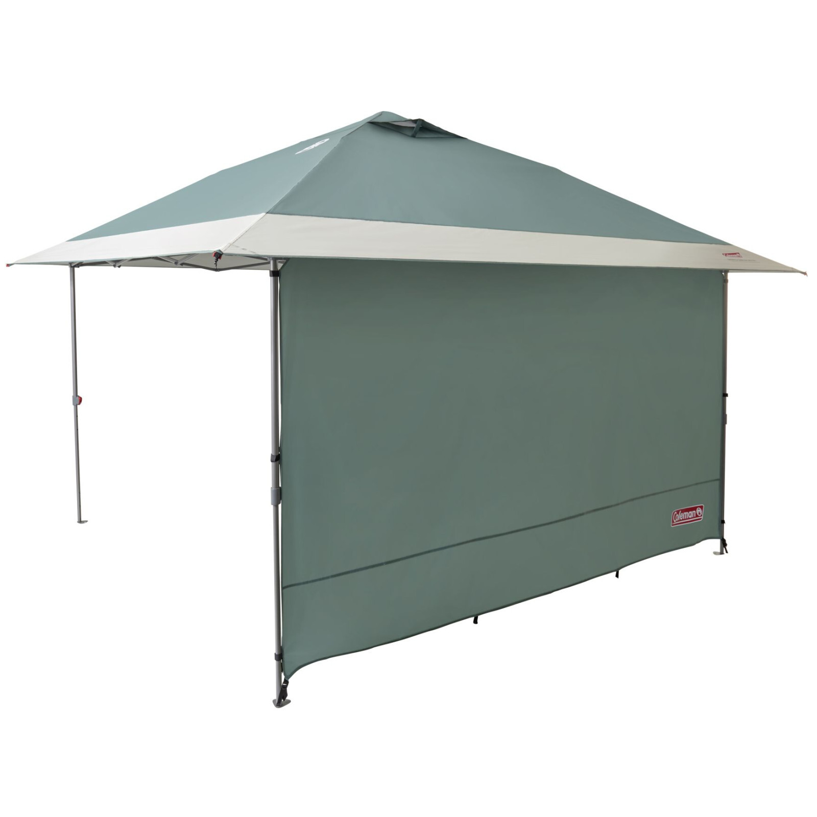 Zástěna Coleman Onepush Shelter L Sunwall 2 pc Barva: zelená