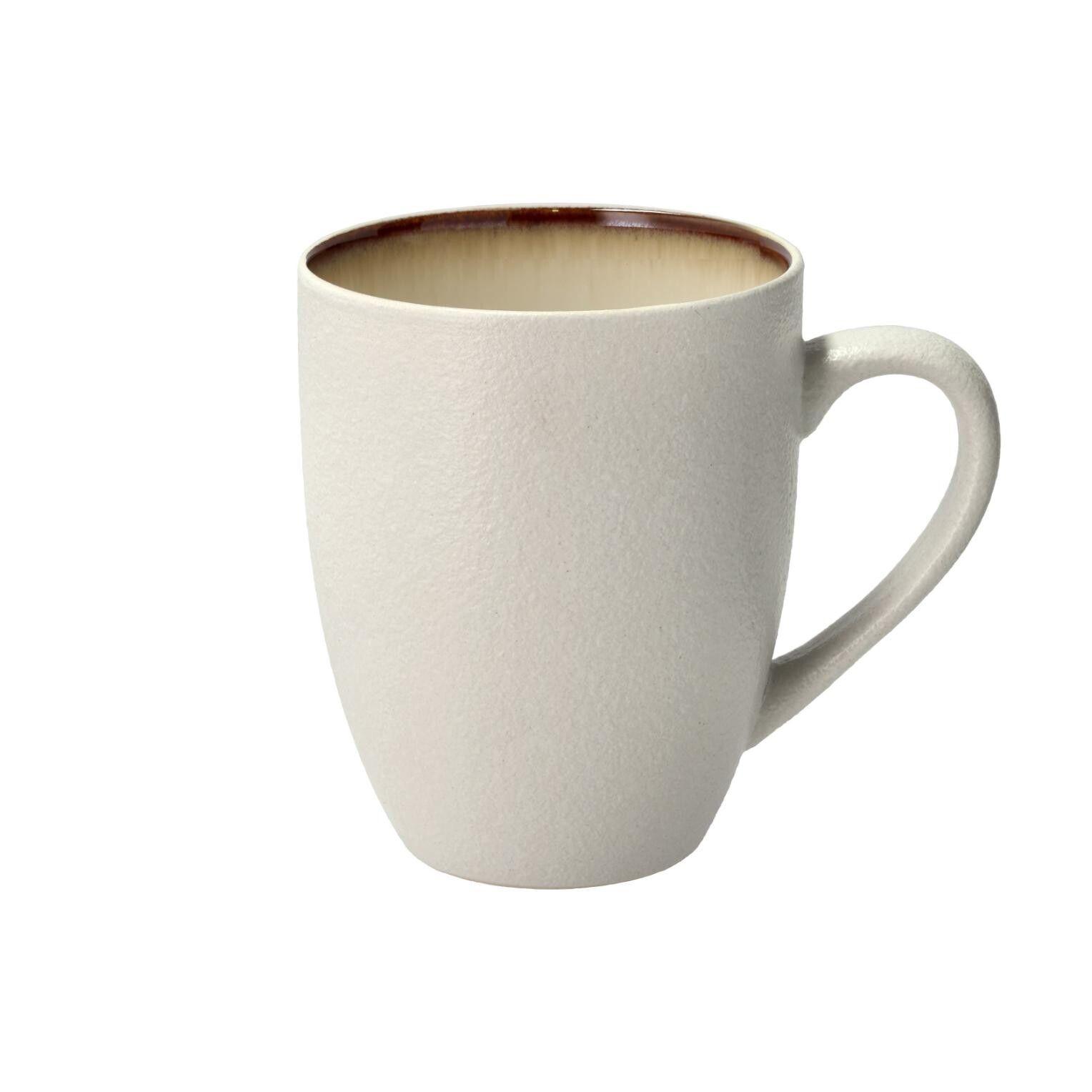 Hrnek GASTRO 300 ml, bílá / krémová, kamenina, Bitz