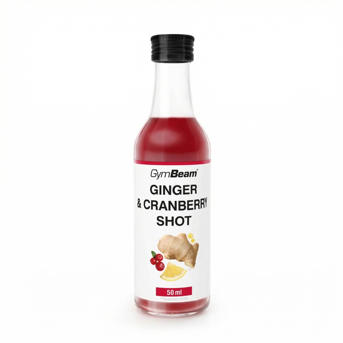 GymBeam Ginger & Cranberry Shot