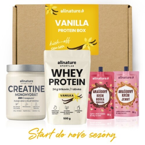 Allnature Vanilla Protein Box