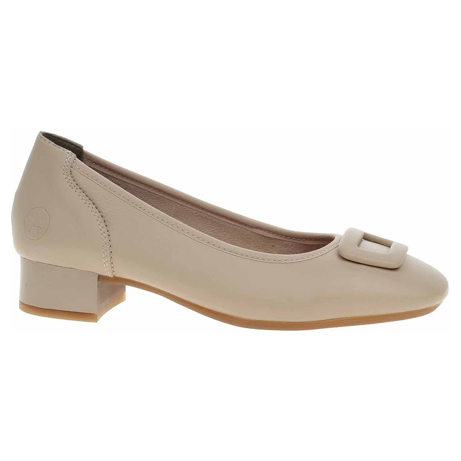 Ecco Dámské lodičky Rieker 43453-62 beige 22901857