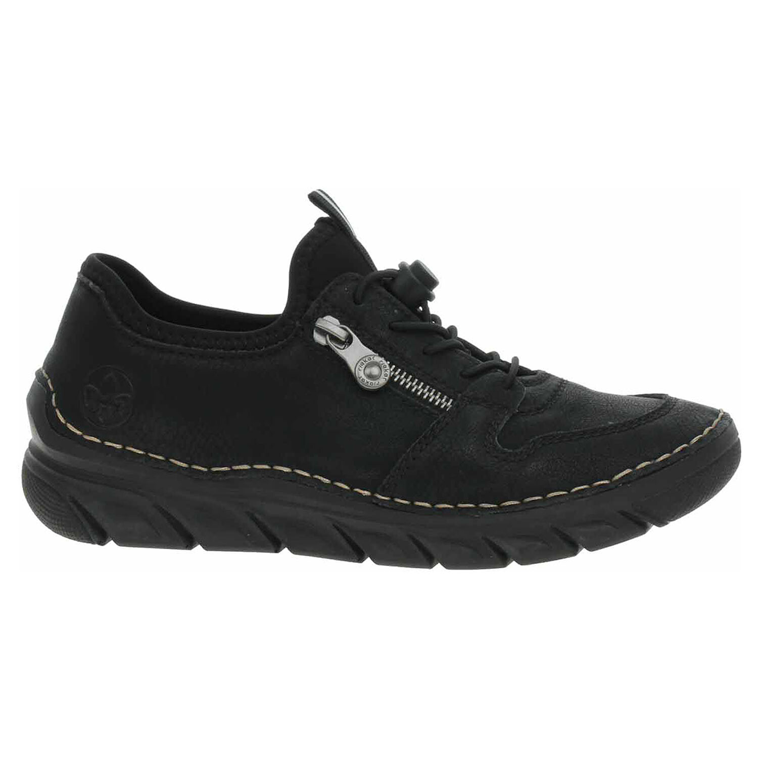 Ecco Dámské polobotky Rieker 55065-00 schwarz 23101235
