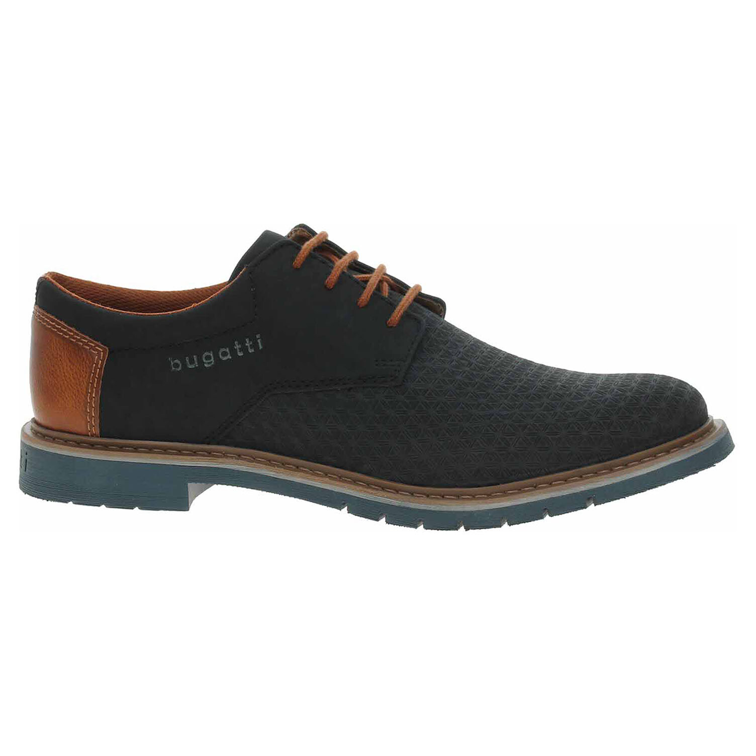 Ecco Pánské polobotky Bugatti 335-AVE01-5500 dark blue 24600975