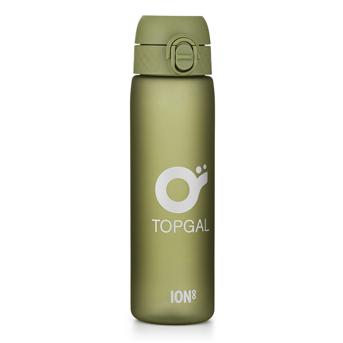 Olivově zelená lahev 500 ml Topgal ION8 26073