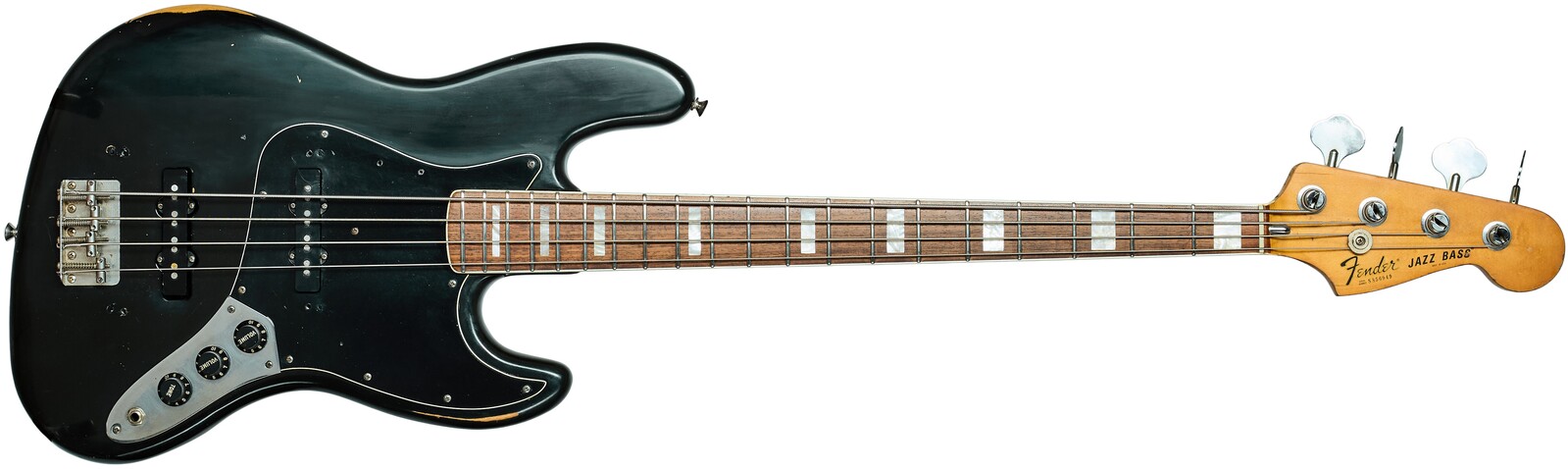 Fender 1980 Jazz Bass Black RW