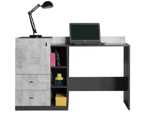 Psací stůl Terrano, šedá/enigma