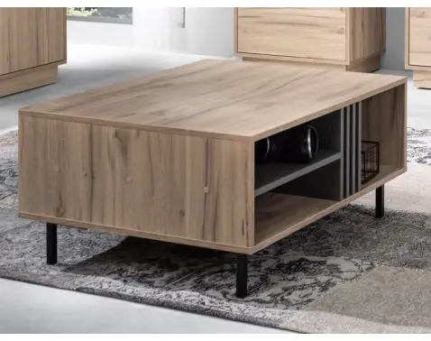 Konferenční stolek Ancona, dub estana/antracit