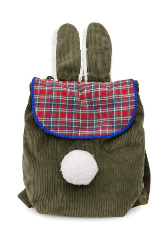 CEDR Dětský manšestrový batůžek „Zajíček“