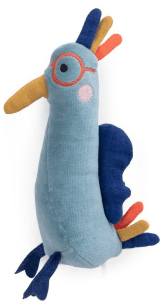 Chrastítko Modrý ptáček