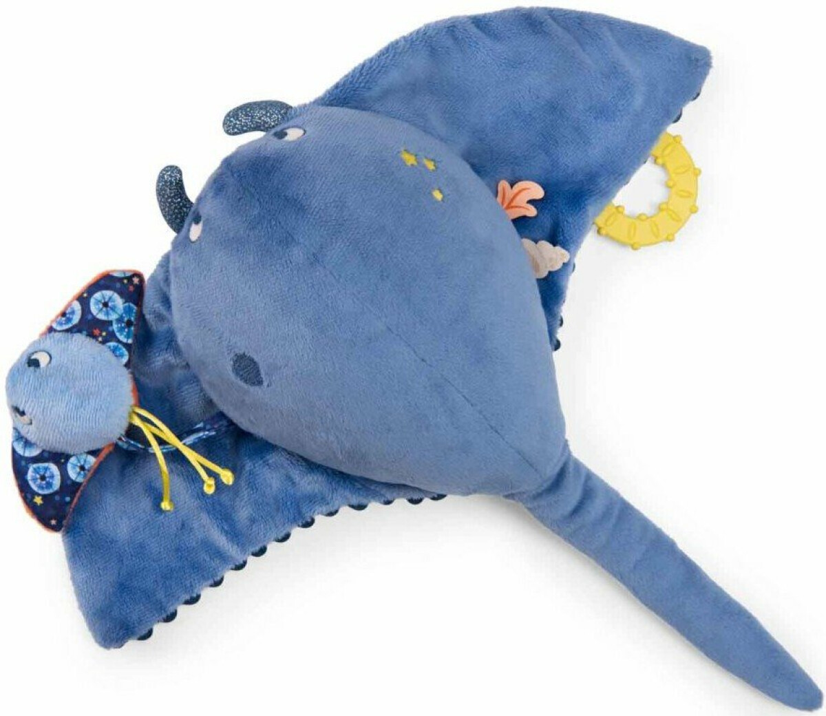 Plyšový rejnok s aktivitami