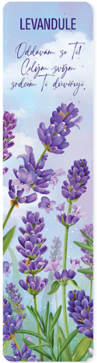 Dobrá záložka 175 - Levandule