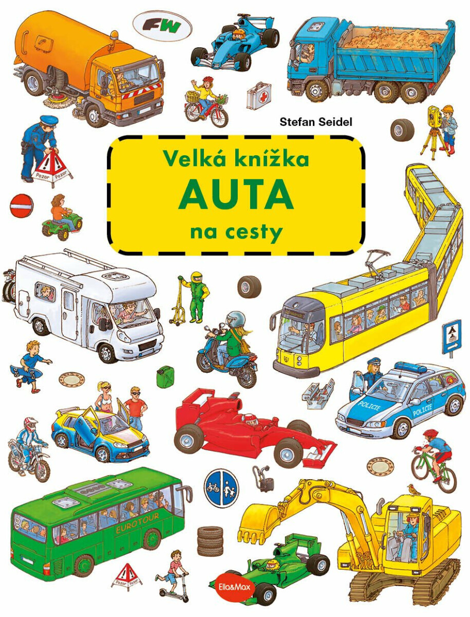 Velká knížka AUTA - Na cesty