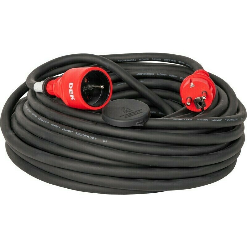 Kabel prodlužovací spojka DEK PR525 25 m 2,5 mm2 IP 44