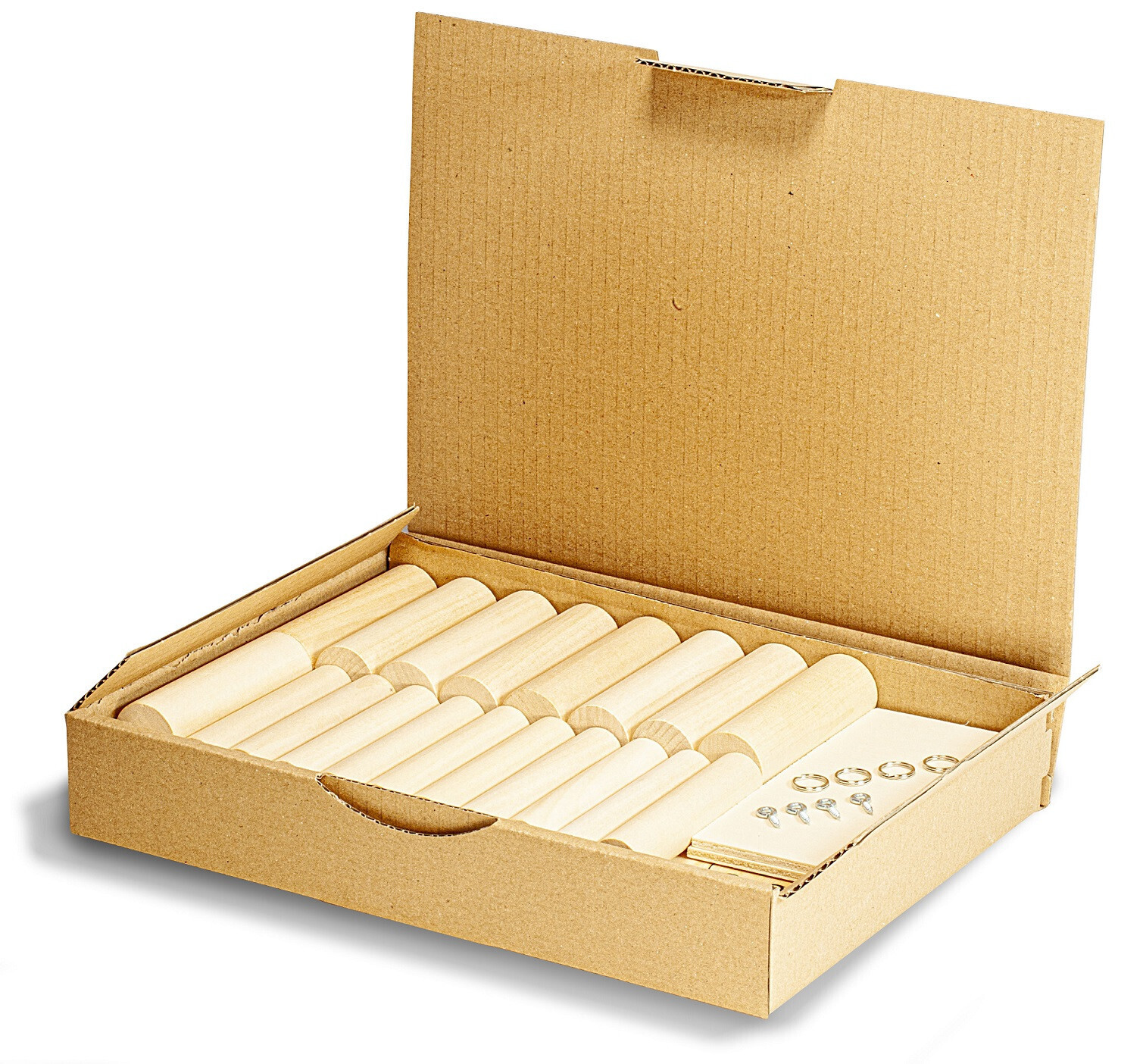 Sada dřevěného materiálu pro soustružení a řezání