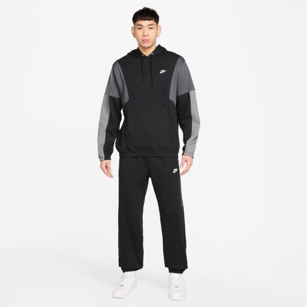 Nike M NK CLUB FLEECE HDED TRACK GX Pánská souprava, černá, velikost