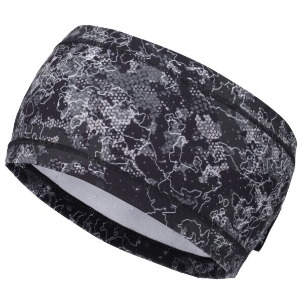 Fitforce KULLE Sportovní běžecká čelenka, černá, velikost