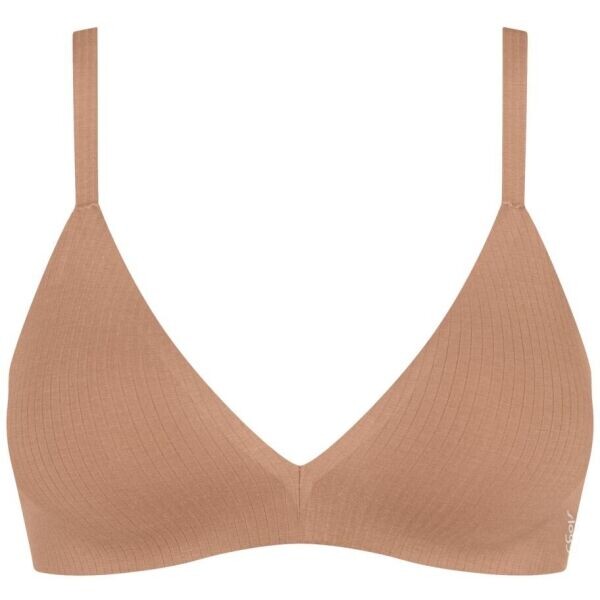 SLOGGI ZERO FEEL PURE THE UP PUSH UP Dámská podprsenka, hnědá, velikost
