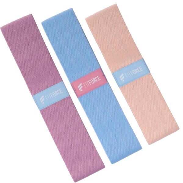 Fitforce BOOTY BAND SET Posilovací gumy, mix, velikost