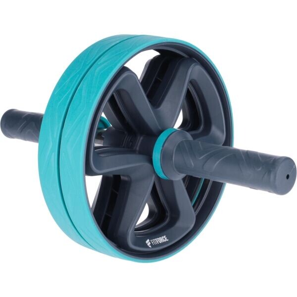 Fitforce AB WHEEL Posilovací kolečko, zelená, velikost