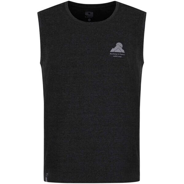 LOAP ALMANACH Pánské tílko, černá, velikost