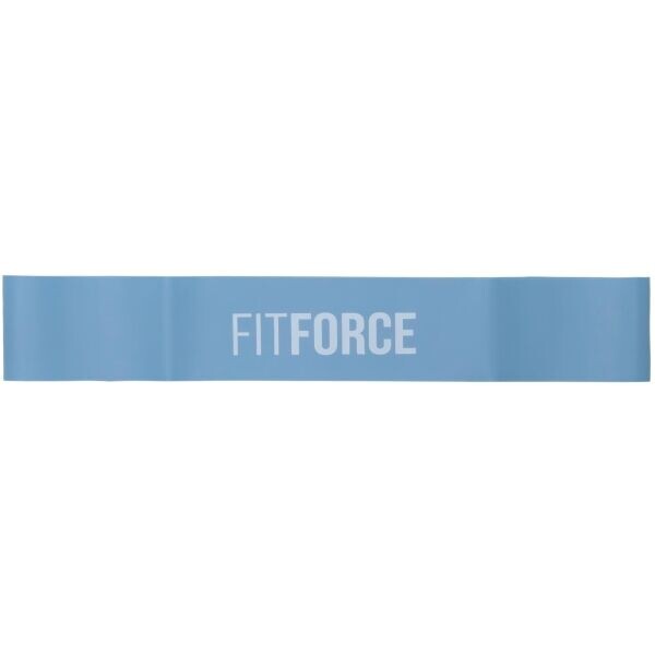 Fitforce EXELOOP SOFT Posilovací guma, světle modrá, velikost