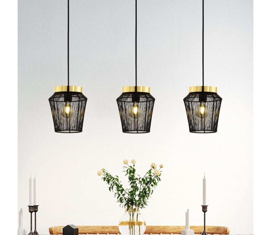 Eglo 99807 - Lustr na lanku ESCANDIDOS 3xE27/40W/230V 99807