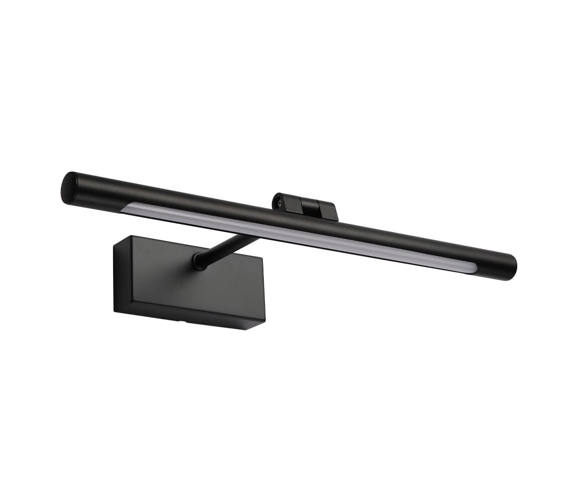 LED Koupelnové osvětlení zrcadla MIRROR LED/6W/230V 4000K IP44 40 cm černá KM-4.O/CZARNY