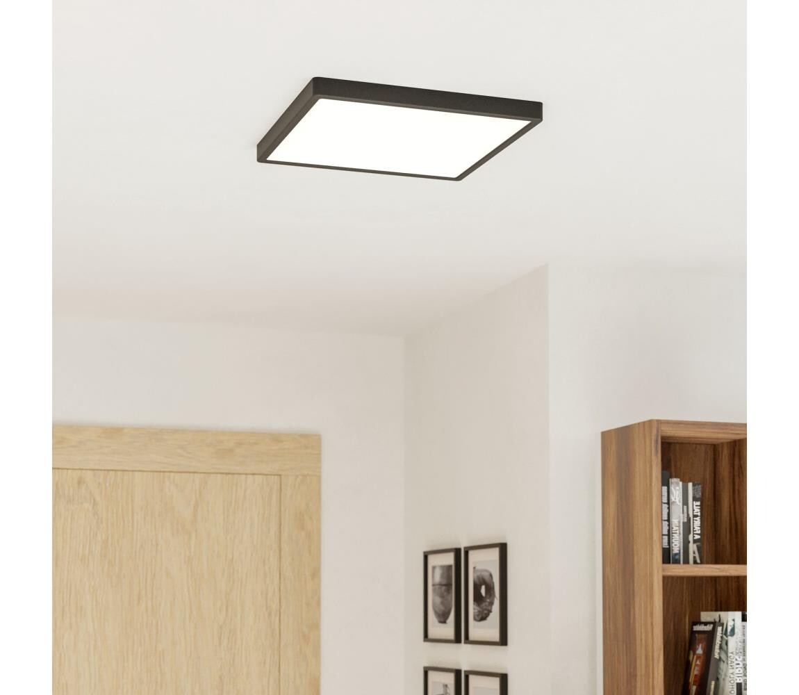 Eglo 901728 -LED RGBW Stm. kou. st. sv. FUEVA-Z LED/17,8W/230V 39,9cm IP44 černá 901728