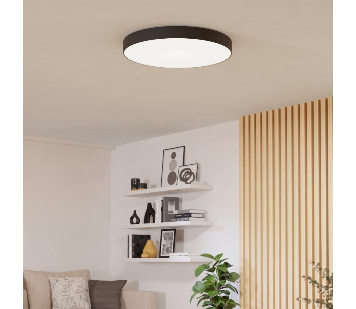 Eglo 901905-LED RGBW Stm. stro. svítidlo GALLIZZI-Z LED/36,5W/230V pr.69cm černá 901905