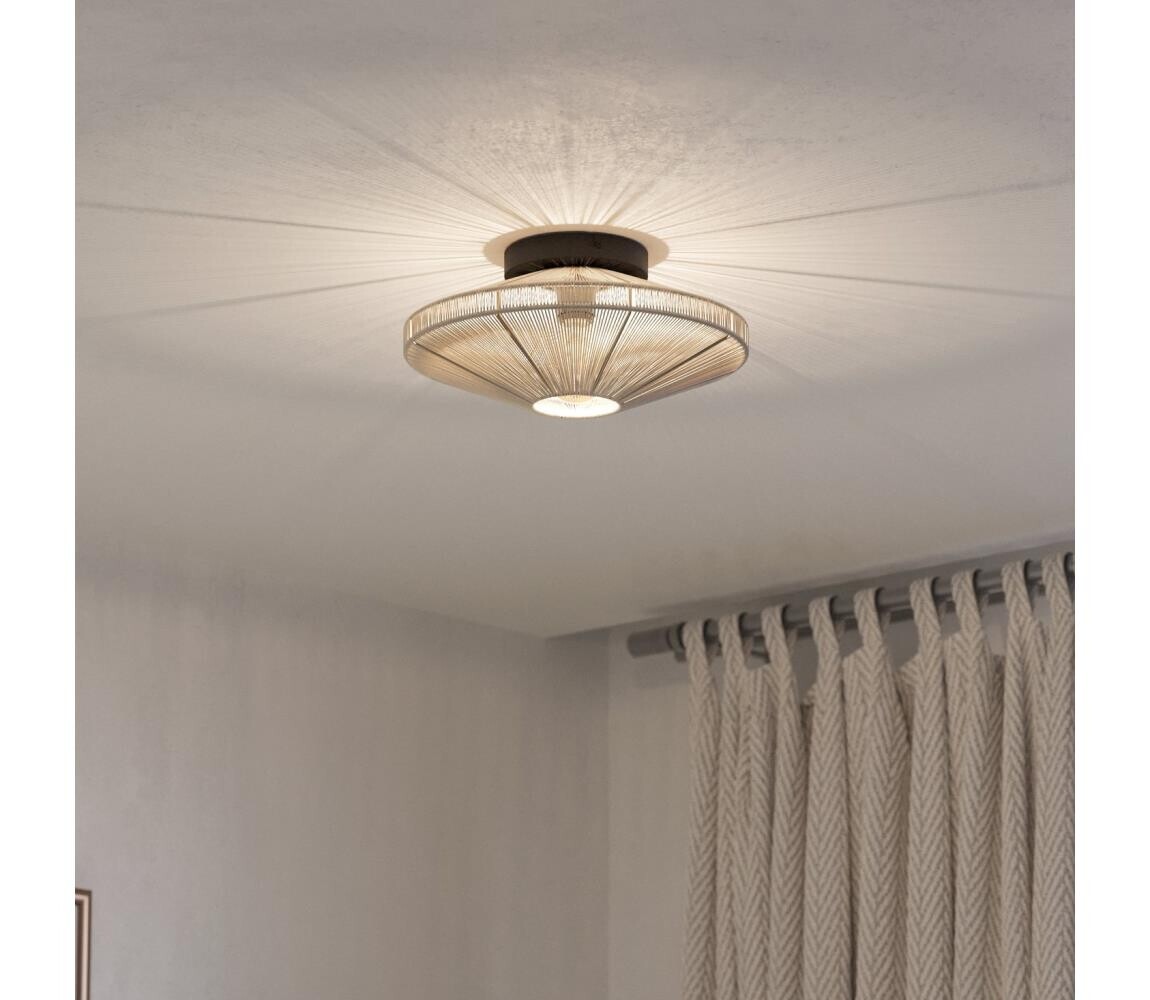 Eglo 43998 - Stropní svítidlo MIDSUMER 1xE27/40W/230V pr. 38 cm krémová 43998