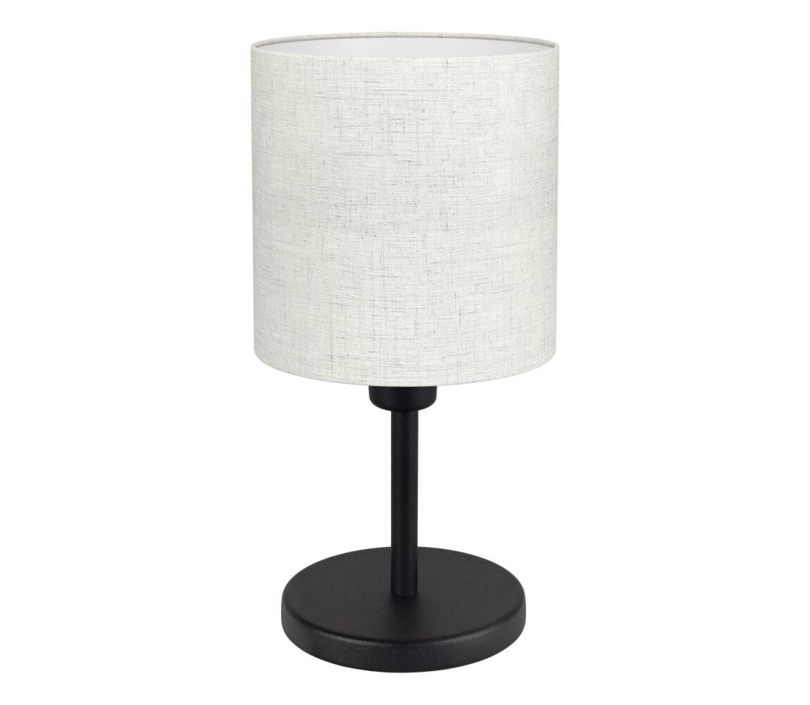 Eglo 32219 - Stolní lampa MONTETTO 1xE14/40W/230V krémová/černá 32219