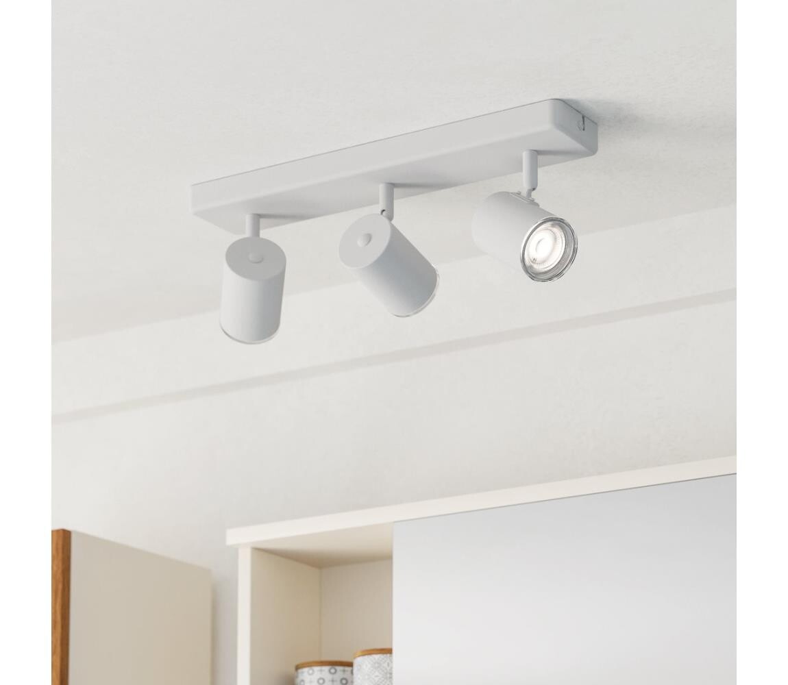 Eglo 901963 - Koupelnové bodové svítidlo CONSUMA 3xGU10/5W/230V IP44 bílá 901963