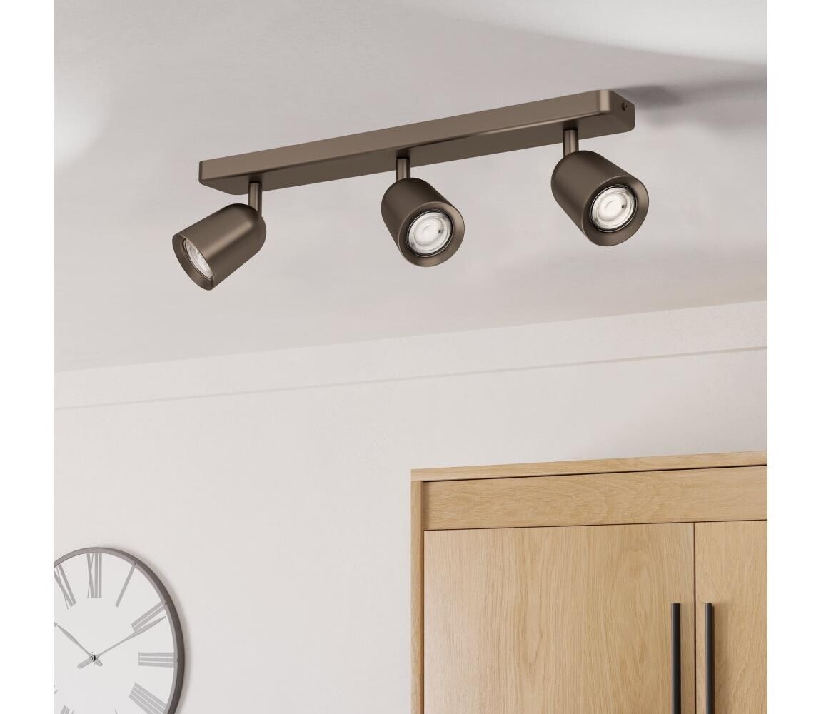 Eglo 901951 - Bodové svítidlo CAMALDOLI 3xGU10/10W/230V bronzová 901951