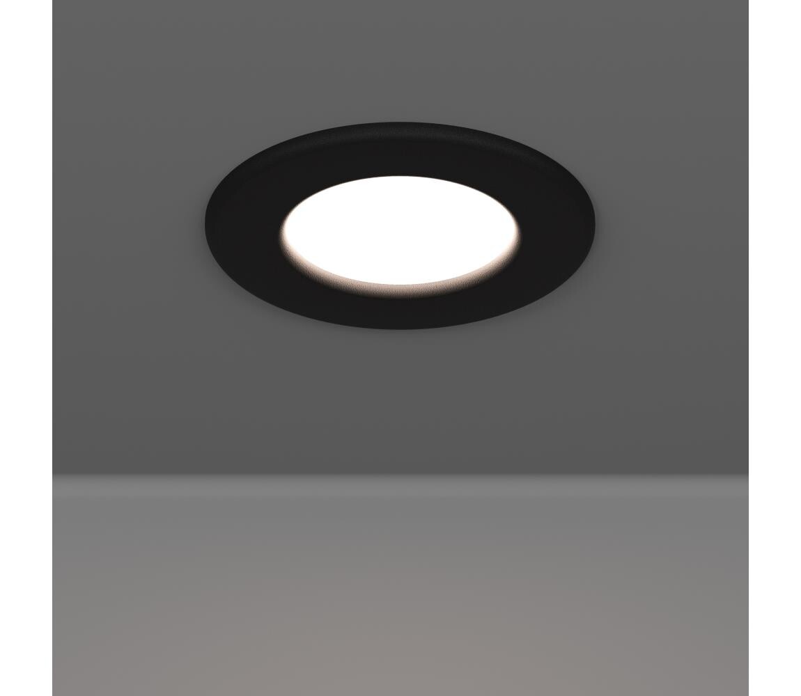 Eglo 901412- LED Kou. podhled. svítidlo FUEVA LED/3,7W/230V pr. 8,8cm IP44 černá 901412