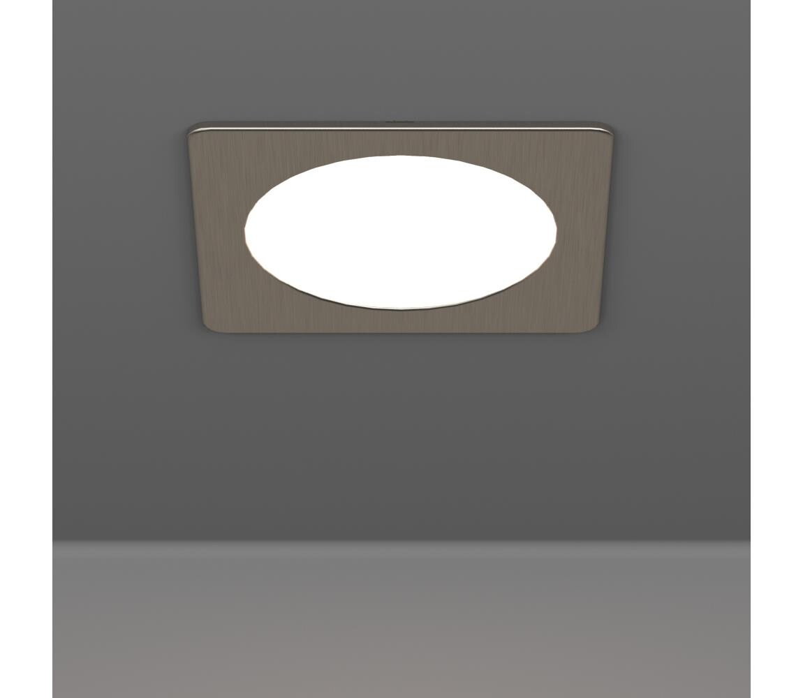 Eglo 901408 - LED Podhledové svítidlo FUEVA LED/6,3W/230V 11,9x11,9 cm chrom 901408