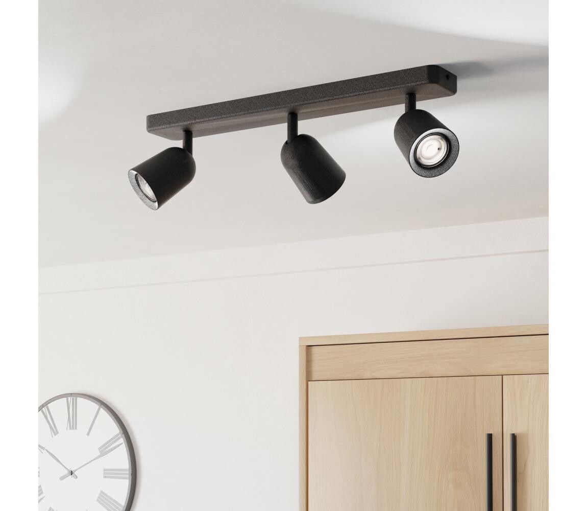 Eglo 901954 - Bodové svítidlo CAMALDOLI 3xGU10/10W/230V černá 901954