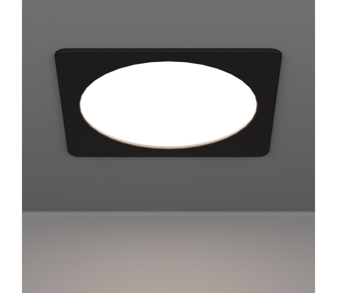 Eglo 901393 - LED Podhledové svítidlo FUEVA LED/18,5W/230V 21,6x21,6 cm černá 901393