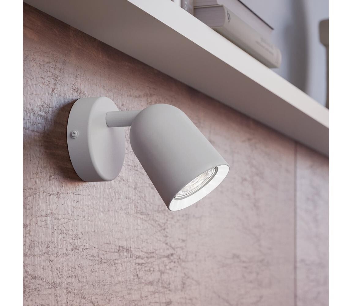 Eglo 901945 - Nástěnné bodové svítidlo CAMALDOLI 1xGU10/5W/230V bílá 901945