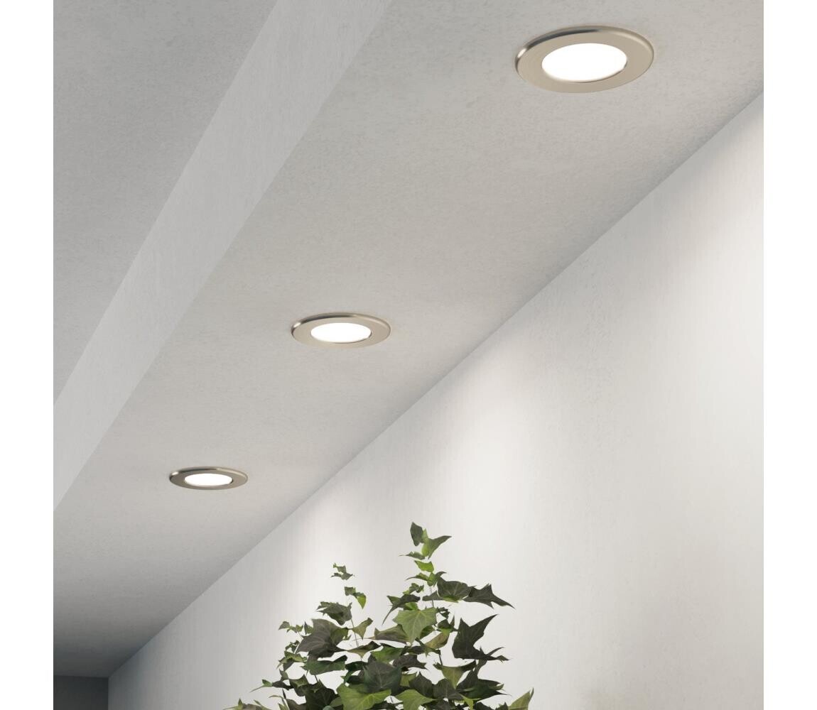 Eglo 901403-SADA 3xLED Podhledové svítidlo FUEVA LED/3,7W/230V pr. 8,8 cm chrom 901403